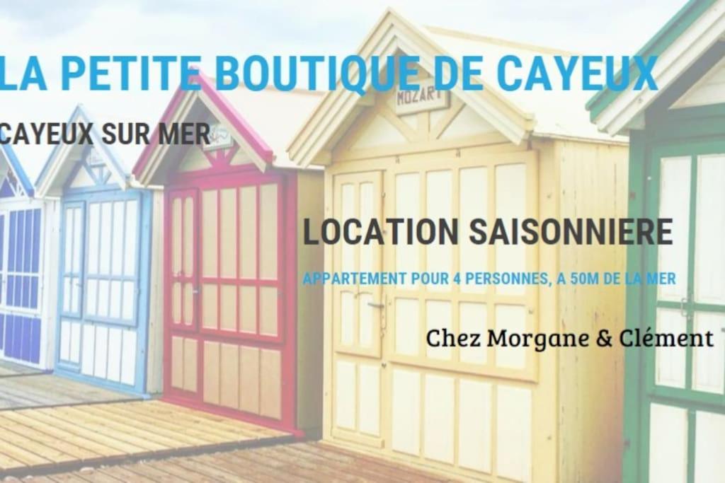 La Petite Boutique Bleue Appartement Cayeux-sur-Mer Buitenkant foto